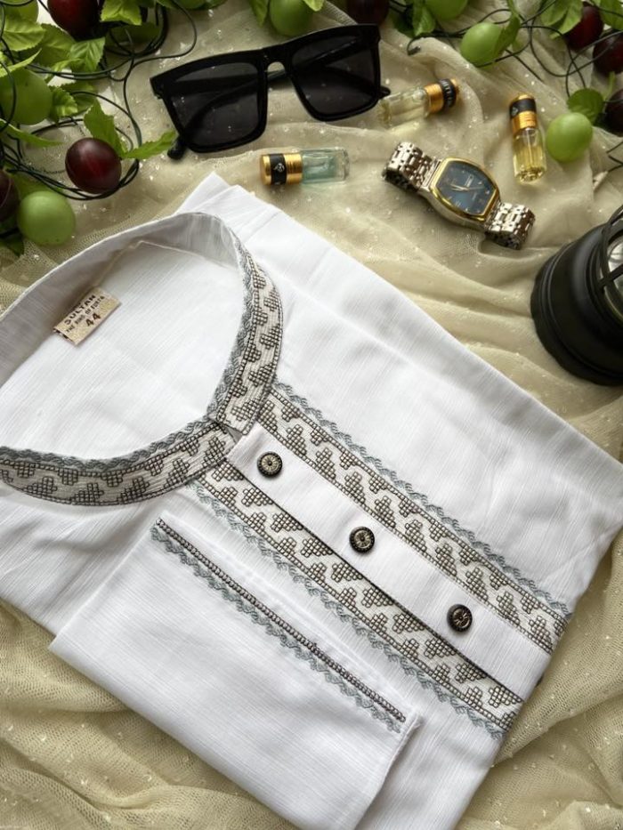 Special Men’s Cotton Punjabi - Image 1